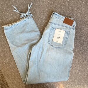 NWT Alyx Light Blue High-Rise Baggy Jeans